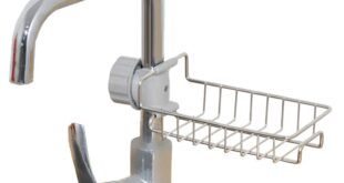 Stainless steel sink caddy