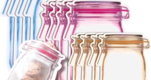 Mason Jar Ziplock Bags