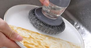 soap dispensing brush
