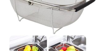 steel colander