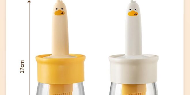 oil bottle with brush